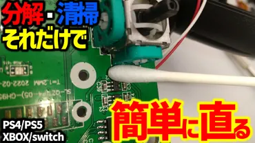 やり方を徹底解説!分解・清掃するだけでコントローラのドリフト現象が直る【PS4/PS5/XBOX/Switch/プロコン】 – まきしblog